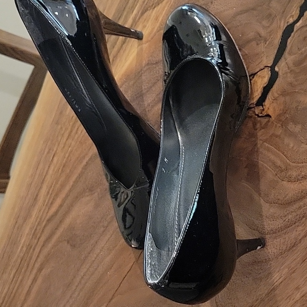 Stuart Weitzman patent leather heels